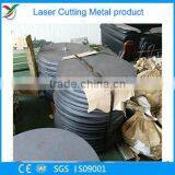 Laser Cutting carbon steel round plate