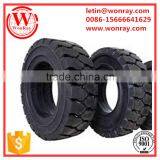 Solid Forklift Tire 21x7x15, 600-9 6.50-10 Forklift Solid Tires (various Size)