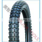 110/90-16 Pneumatic Rubber Motorcycle and Tricycle Tyre With Tube thumbnail-2
