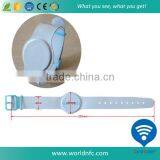 One Time Use Waterproof NFC PVC Wristband for E-payment thumbnail-3