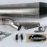 For KAWASAKI ZX-10R 2008-2010 Motorcycle Exhaust Pipe LASER Delta Slip-on Muffler