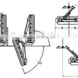 Hot Sale Top Quality Tractor PTO Use Hydraulic Operating Adjust Arm Side Verge Flail Grass Lawn Mower With CE Cetification thumbnail-6