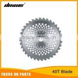 Top Garden Brush Cutter Grass Cutting Machinery Parts 40T Alloy Circular Blade thumbnail-1