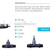 PVDF Ozone Mixing Venturi Injector for Water Treatment thumbnail-2