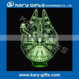 LED 3D Night Light Touch Switch Led Usb Lamp With Rechargeable Battery thumbnail-6