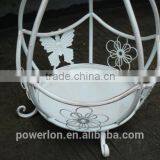 Vintage Stylish White Umbrella Stand Storage Holder Garden Ornament thumbnail-3