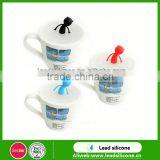 2015 New Design Cartoon Silicone Drink Cup Lid/Mug Lid With Silicone thumbnail-1