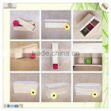 Small Solid Three Compartments Wooden Cufflink Tool Box thumbnail-5