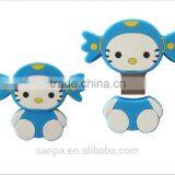 PVC USB2.0 Bulk 4GB Fresh Human Shape USB Flash Drive thumbnail-1