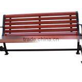 Cast Iron Legs Outdoor Wooden Bench thumbnail-3