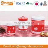 Latest Novelty Airtight Tea Coffee Sugar Canister Set thumbnail-5