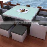 Fancy Design Modern Outdoor Wicker Dining Sets thumbnail-1