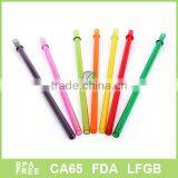 Transparent Plastic Straight Straw Tube thumbnail-1