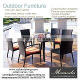 9071 Outdoor Furniture Customized Suppliers Foshan Alidababa Factory Accept Paypal Dining Table and Chair for Coffee Shop thumbnail-1