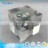China Factory Clear Acrylic Craft Cube Paperweight thumbnail-2