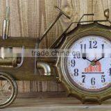 COOPER METAL TRACTOR SHAPE TABLE TOP CLOCK thumbnail-1