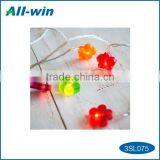 Attractive Cyrstalline Flower Shaped Solar Light With 10pcs White LED thumbnail-1