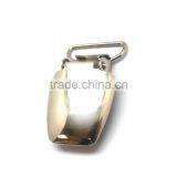 3/4" Wire Loop, High Quality Stamping Steel Metal Suspender Clip With Plastic Teeth Inside for Garment, Cloth Clip thumbnail-2