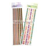 Hot Sale X'mas Glitter Ribbon Sticker, X'mas Season Ribbon Sticker thumbnail-6