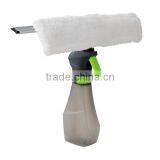 Spray Window Cleaner With Double Sided Microfiber And Rubber Squeegee thumbnail-1