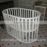 Popular Solid Beech Wood Multifunction Baby Cribs Children Bed thumbnail-5