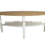 New Design of Oval Coffee Table With White Top thumbnail-3