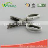 WCSC288 5 Layer Scissors Stainless Steel Chopped Green Onion Scissors Precision 5 Blade Scissors thumbnail-2