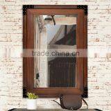 Mirror MORGAN Rustic Antique Teak Wood Furniture thumbnail-1