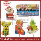 24 Count Christmas Cartoon Candy Jelly Lollipop thumbnail-1
