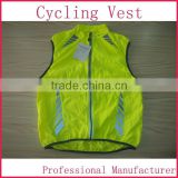 Promotional China wholesale road safety cycling cheap reflective black vests
