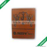 Supply Newest Fashionable Design Leather Label With Crystal thumbnail-4