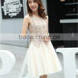 2017 Mum and Daughter Matching Dress Lace Flower Girl Dress thumbnail-2