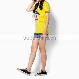Customize Printing of Women's t- Shirt, Printing t Shirt for Young Lady thumbnail-2