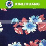 Cheap Price Customized Flower 9oz Stretch Denim Print Fabric thumbnail-4