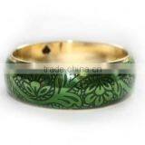 Green Metal Bangles thumbnail-1