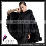CX-B-P-22A 2016 Autumn Newest Fur Pashmina Shawl thumbnail-1