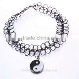 Hippy Tribal Gypsy Boho Stretch Tattoo Choker Necklace thumbnail-2