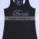 Wholesale Sleeveless t Shirt Fashion Womens Custom Embroidery Tank Top Manufacturer thumbnail-3