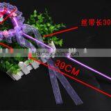 Fashion Kids Wand Heart Shaped Fairy Wands Children Fairy Wands Wholesale Lace Magic Wands for 2016 Favor Party Products thumbnail-1