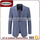 Spring Autumn Strip Business Office Uniform Designs Suits thumbnail-1