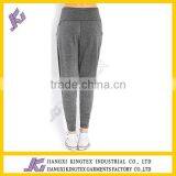 Custom Double Layer Design Harem Pants,women Three Quarter Harem Pants,jiangxi Cotton Harem Pants thumbnail-4