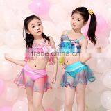 S13738A 2016 Hot Sale Girls Sweet Bikini Kids Swimwear thumbnail-1