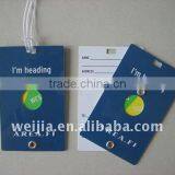 Printed Plastic Luggage Tag thumbnail-1