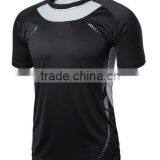 Outdoors New Arrival Mens Short Sleeve Dry Fit Running T Shirt Wholesale Polyester thumbnail-5