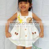 Thai Girls Cotton Children's Clothing Dress Elephant Design thumbnail-1