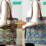 Cotton Canvas Screen Printed Tote Bag. thumbnail-5