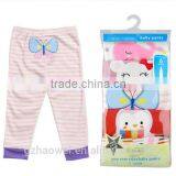 2017 New Design Baby Long Pants Cute Cartoon Embroidery Baby Cloth thumbnail-4