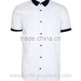 2017 New Design Custom Slim Fit Short Sleeve Shirts thumbnail-3