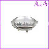 PRB6397a Silver Metal Ring Snap Button thumbnail-1