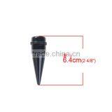 18mm Acrylic Ear Stretcher Expander Tapers Black Ear Expander Ear Tapers thumbnail-2